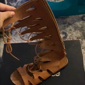 Women’s Tan gladiator sandals